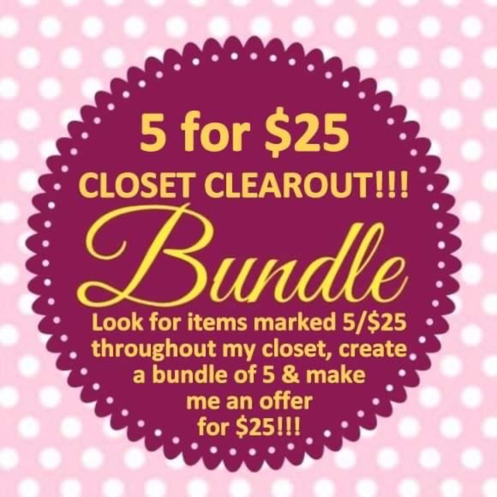 💥5/$25 Item💥